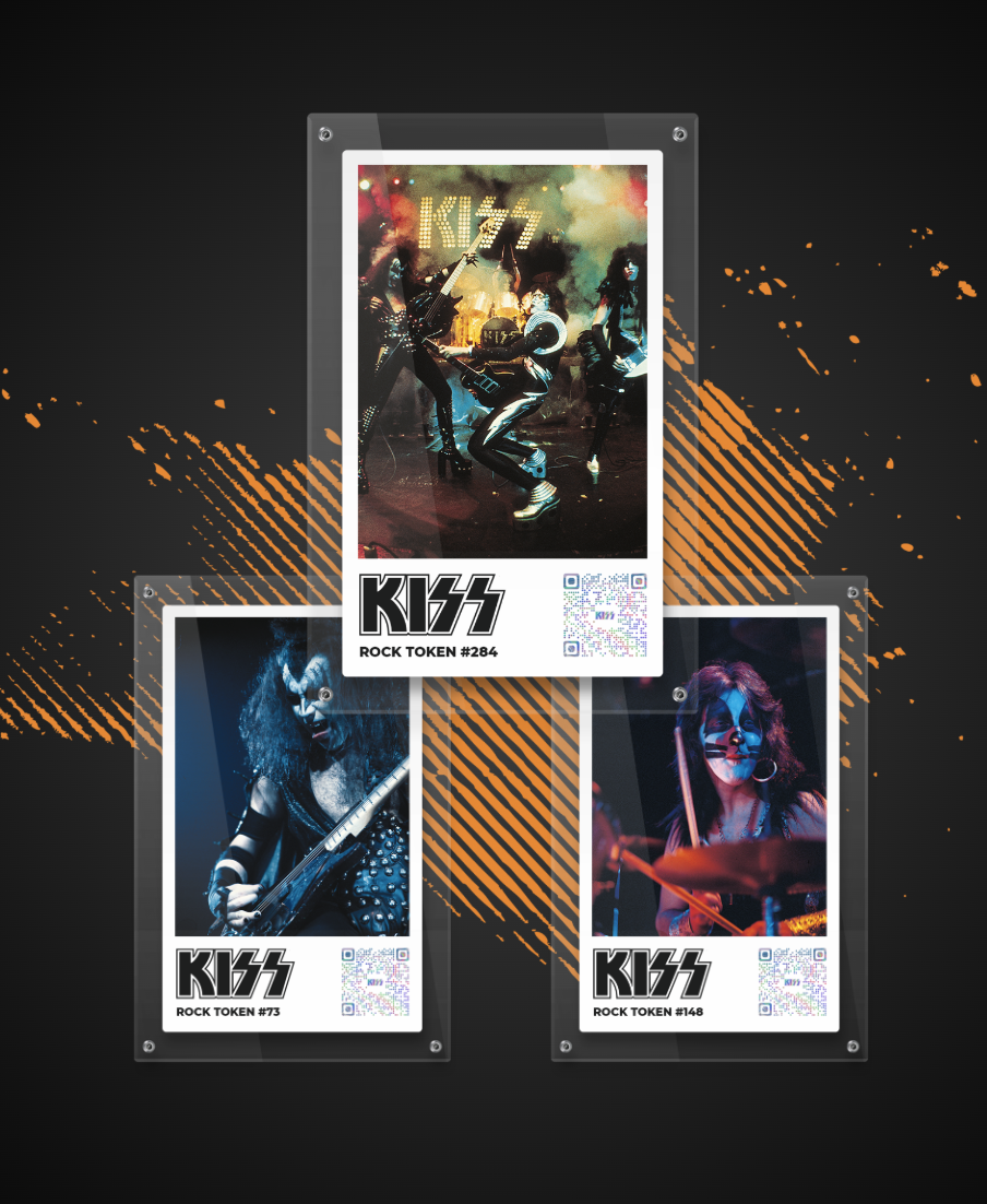 KISS Rock Tokens — a digital collectibles platform